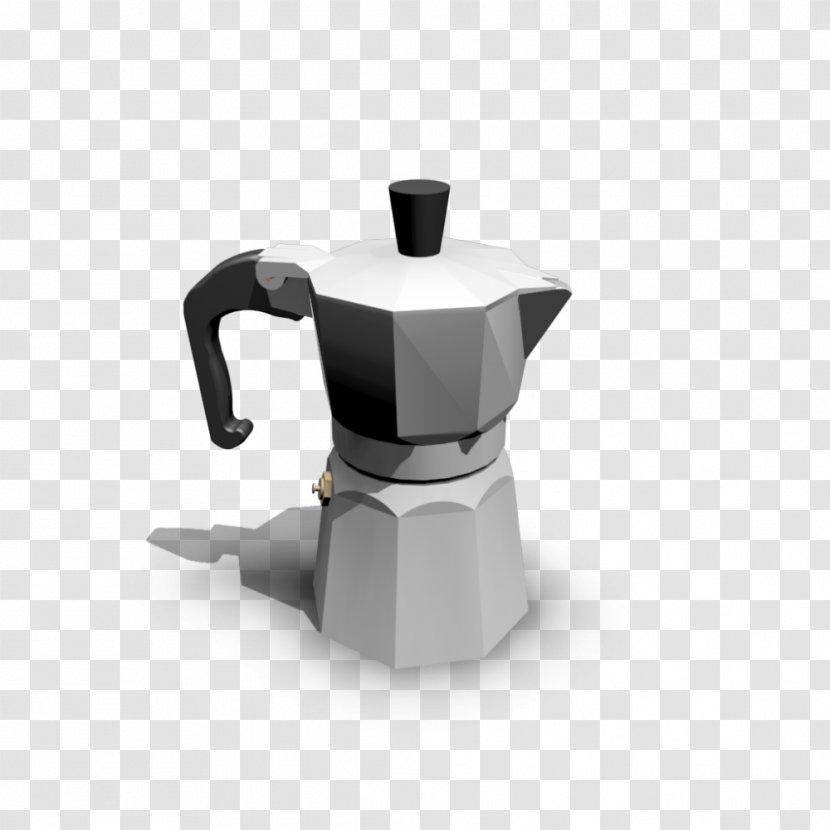 Moka Pot Kettle Room Interior Design Services - Coffee Transparent PNG