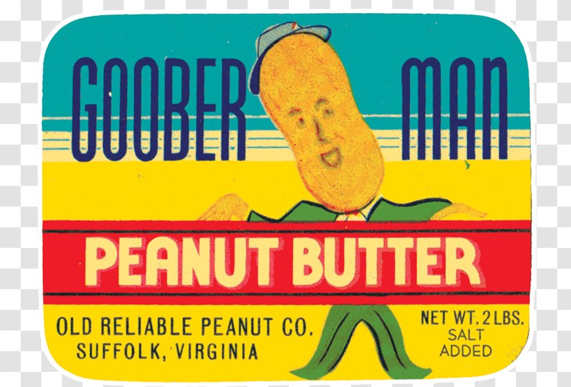 Goober Man Dyslexic Font Peanut Logo Produce Suffolk - Nickname Transparent PNG