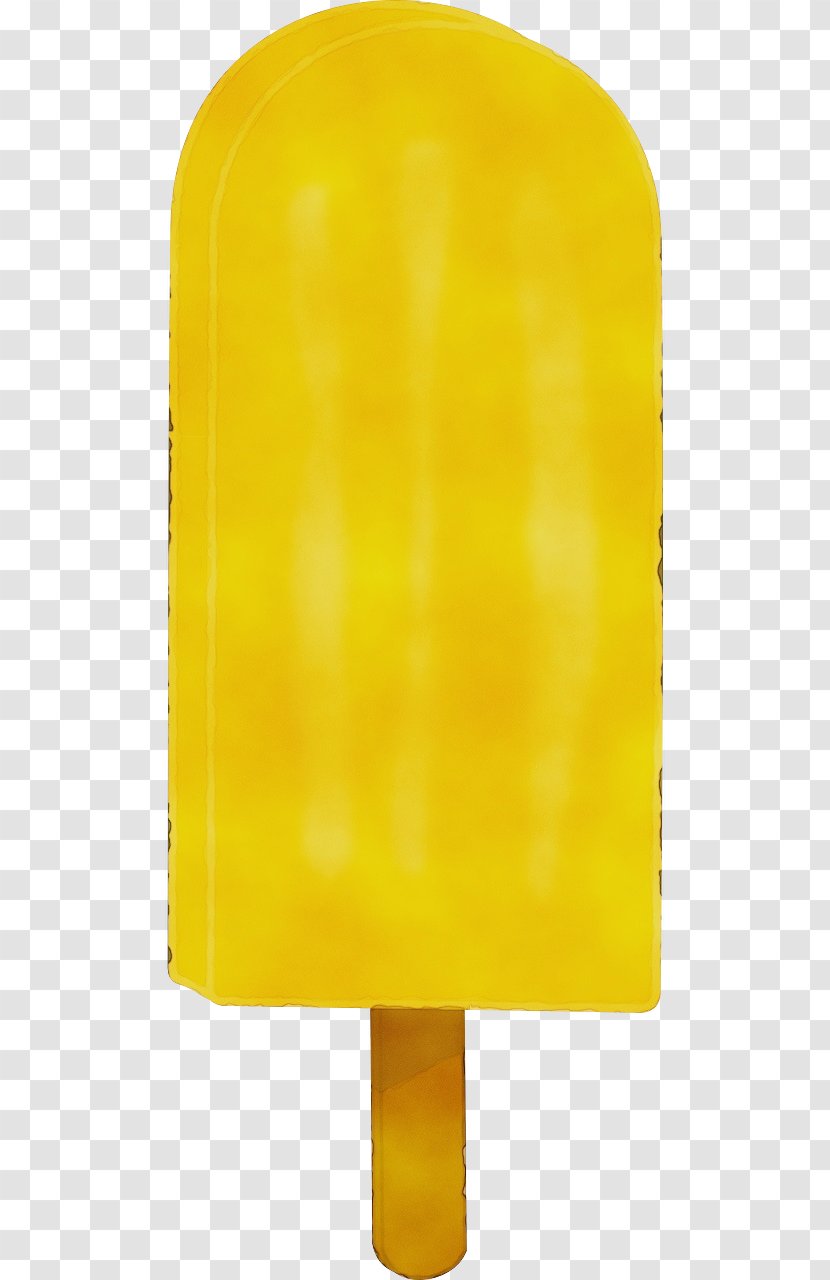 Frozen Food Cartoon - Yellow - Dessert Ice Cream Bar Transparent PNG