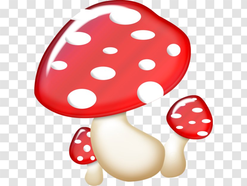 Red Mushroom Clip Art Transparent PNG