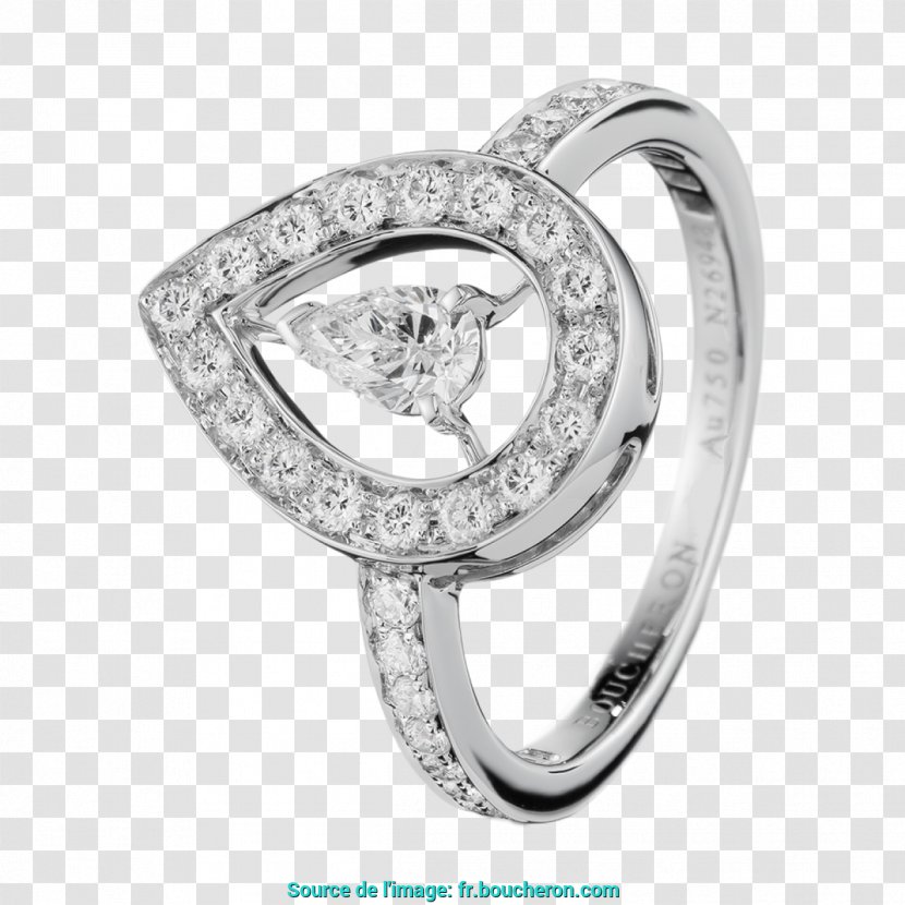 Wedding Ring Engagement Jewellery Boucheron Transparent PNG