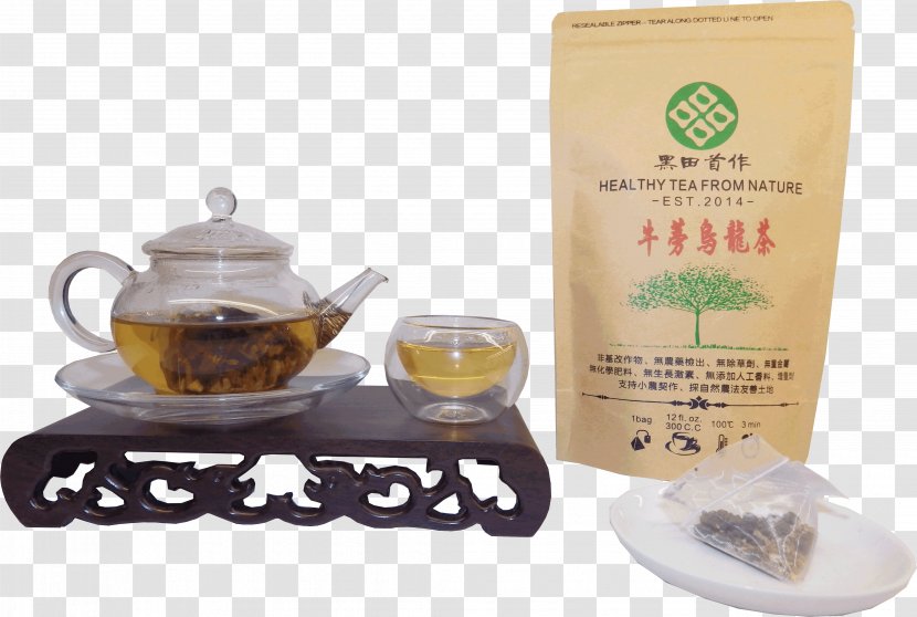 Oolong Earl Grey Tea Mate Cocido Kuromame - Soybean Transparent PNG