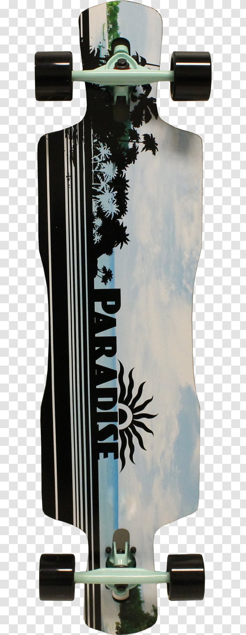 Longboard Planche - Inch - Bigfoot Footprint Transparent PNG