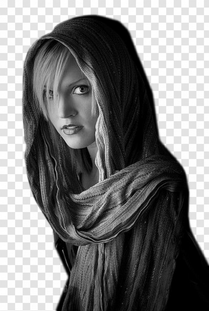 Scarf Woman Photography Clothing - Cartoon - Actress Transparent PNG