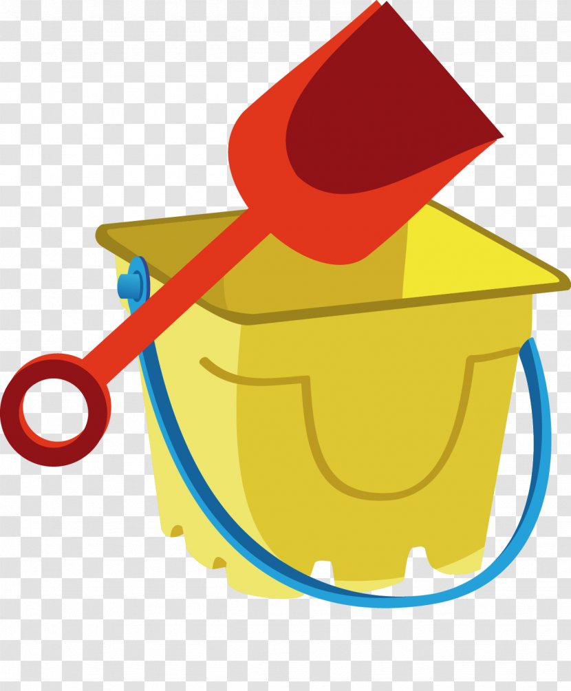 Clip Art Vector Graphics Image Sand - Bucket And Shovel - Toy Transparent PNG