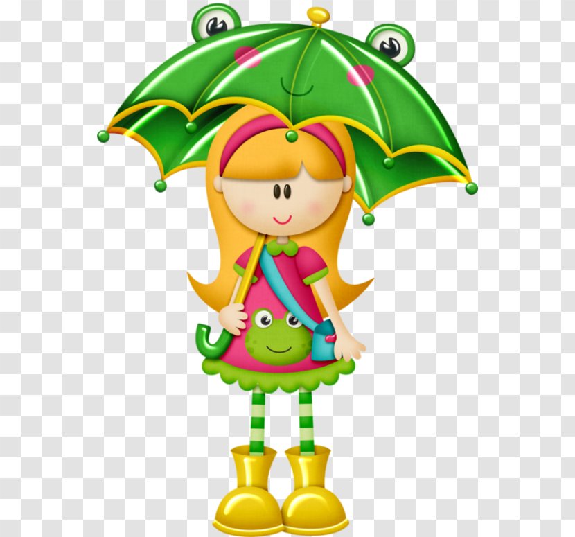 Umbrella Child Rain Clip Art - Flower - Frog Princess Transparent PNG