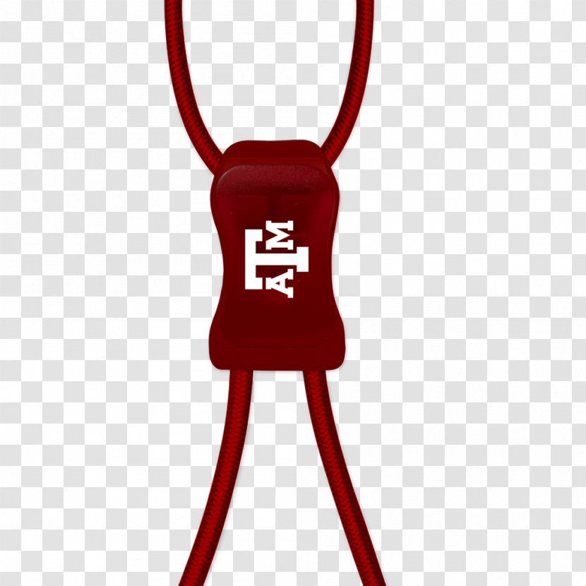 Texas A&M University Clothing Accessories Shoelaces - Red Transparent PNG