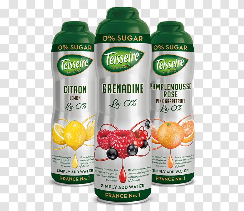 Elderflower Cordial Teisseire Syrup Flavor Sugar - Amazon Prime Pantry Transparent PNG