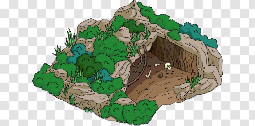 Cave - Simpsons Tapped Out - Plant Transparent PNG