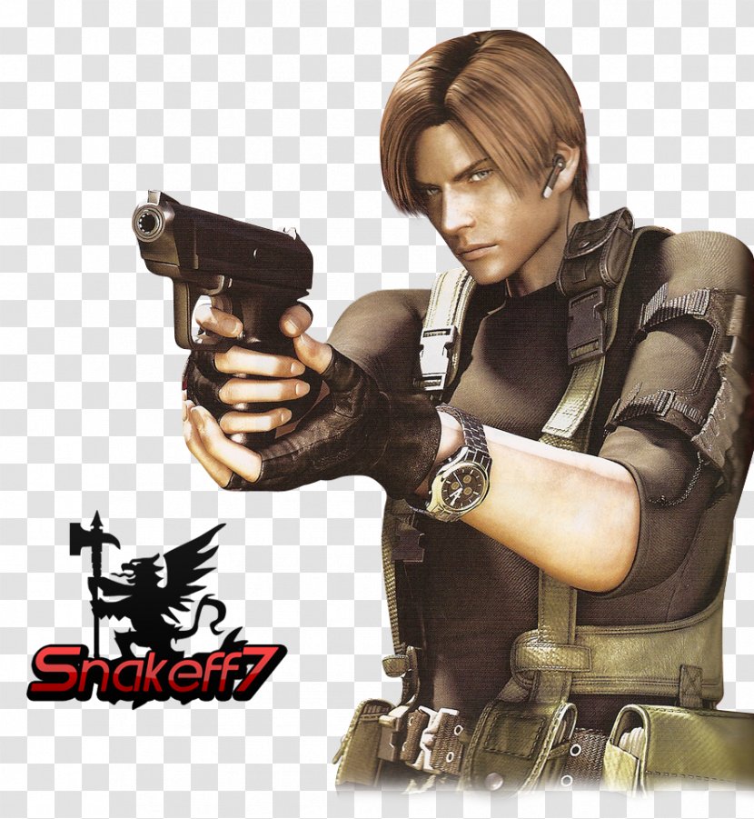 Resident Evil: The Darkside Chronicles Evil 4 Leon S. Kennedy Operation Raccoon City 6 - Gun Transparent PNG