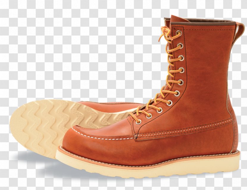 Red Wing Shoes Boot Clothing Leather Transparent PNG