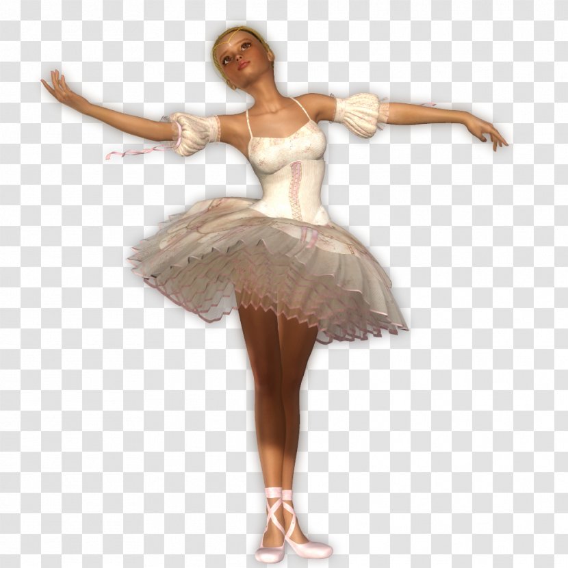Ballet Dancer Tutu - Watercolor Transparent PNG