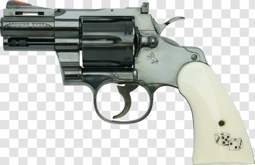 Revolver Airsoft Guns Colt Python Smith & Wesson Model 36 Firearm - Tanaka Transparent PNG