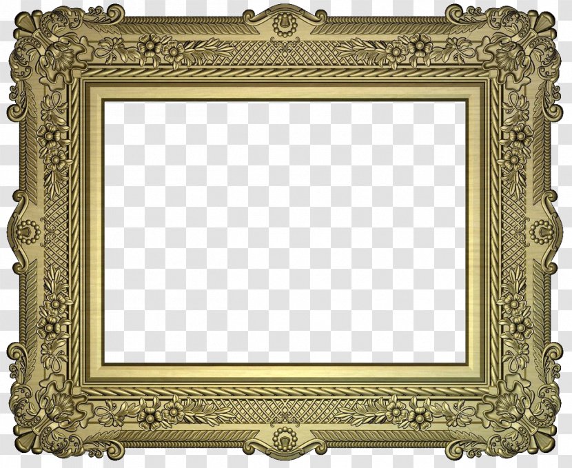 Picture Frames STL 3D Computer Graphics - Photography - Baroque Transparent PNG