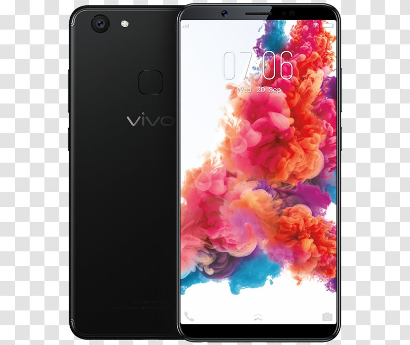 Vivo V7+ Smartphone Y71 V9 - Portable Communications Device - Indonesian Revolution Transparent PNG