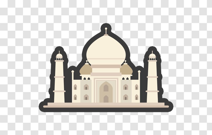 Facade - Arch - Taj Mahal Transparent PNG