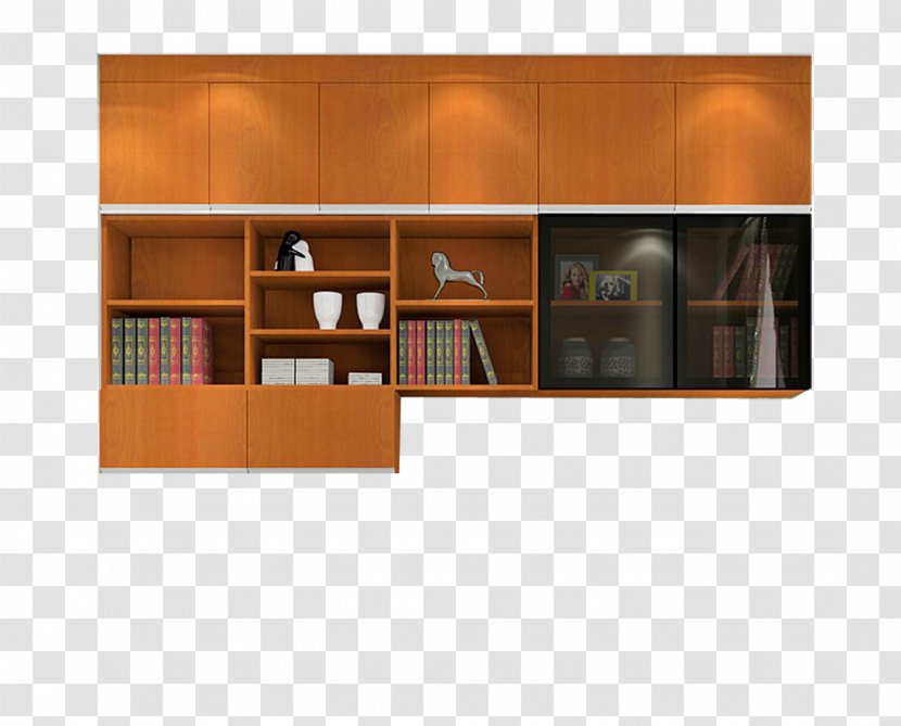 3D Computer Graphics Rendering Shelf - Flooring - Study The Cabinet Renderings Transparent PNG