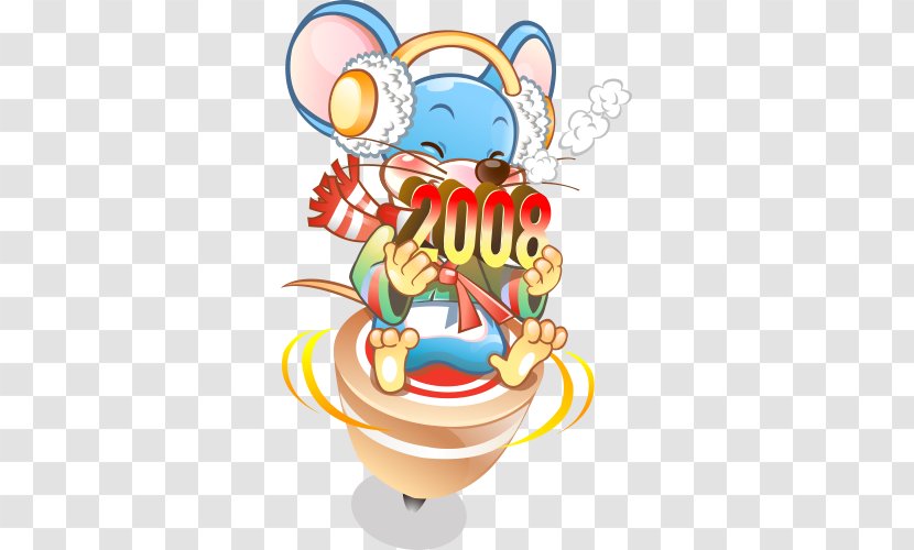 Mickey Mouse Cartoon Illustration - Food - 2008 Characters Transparent PNG