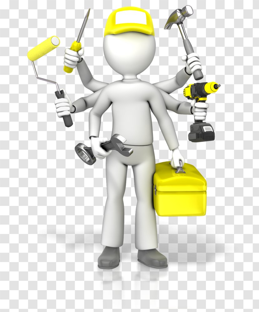 Jack Of All Trades, Master None Handyman QA/QC Clip Art - Human Behavior - Robot Transparent PNG