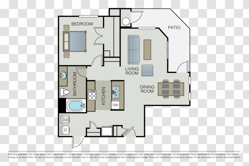 Floor Plan House Architecture Mill Creek At Windemere Apartments - Apartment - Layout Design Transparent PNG