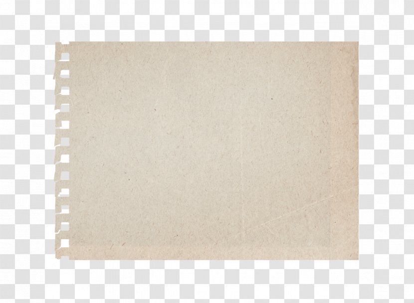 Beige Paper Product Rectangle Square Transparent PNG