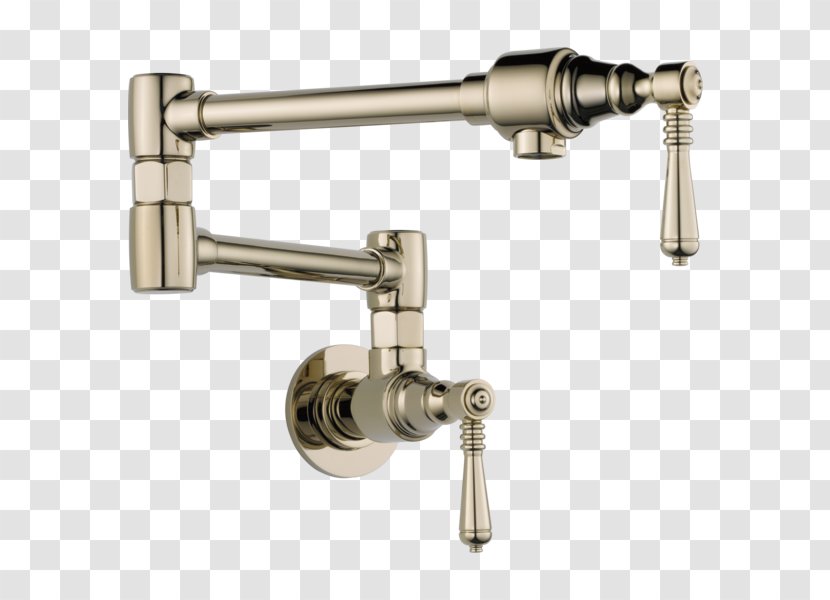 Brizo 62820LF Pot Filler Traditional 62810LF Faucet Handles & Controls Delta Wall 1177LF Faucets - Cartoon - Silhouette Transparent PNG
