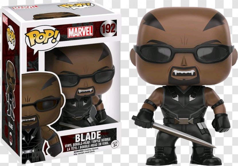 Blade Black Bolt Funko Designer Toy Action & Figures - Bobblehead Transparent PNG