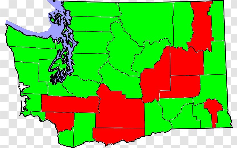 Washington Map Tree Line Tuberculosis Transparent PNG