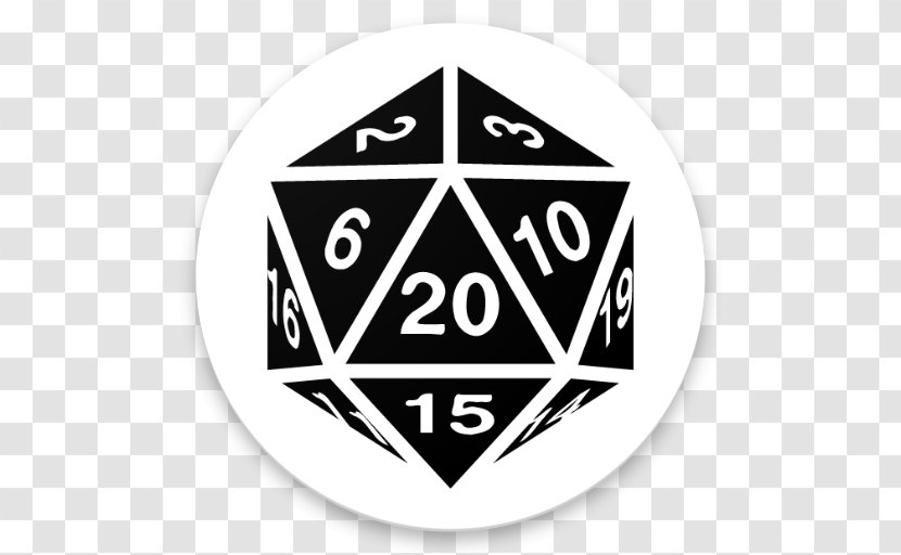 Dungeons & Dragons Role-playing Game Dice D20 System Dungeon Crawl - Emblem Transparent PNG