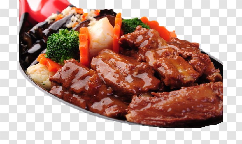 Mixed Grill Eggplant Pork Ribs Vegetable - Animal Source Foods Transparent PNG