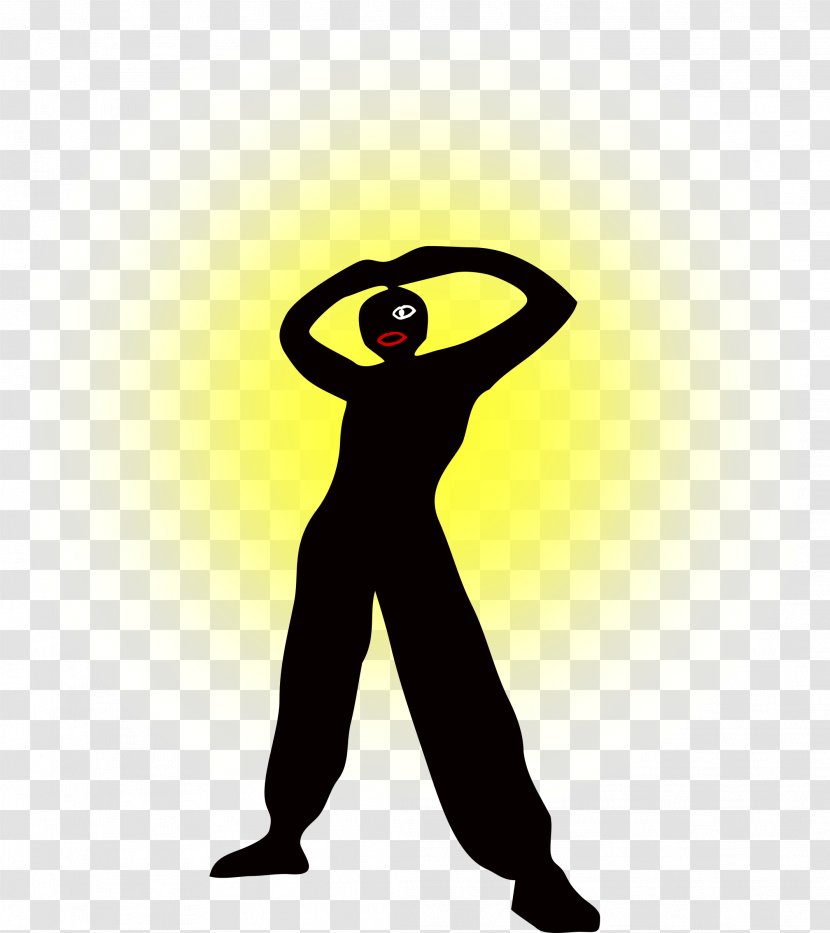 Silhouette Man Clip Art - Arm Transparent PNG