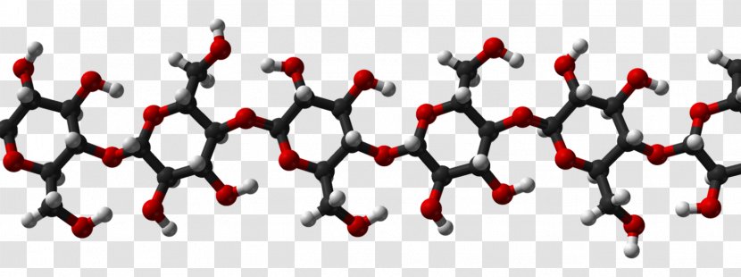 Cellulose Polysaccharide Beta-glucan Molecule - Glucose Transparent PNG