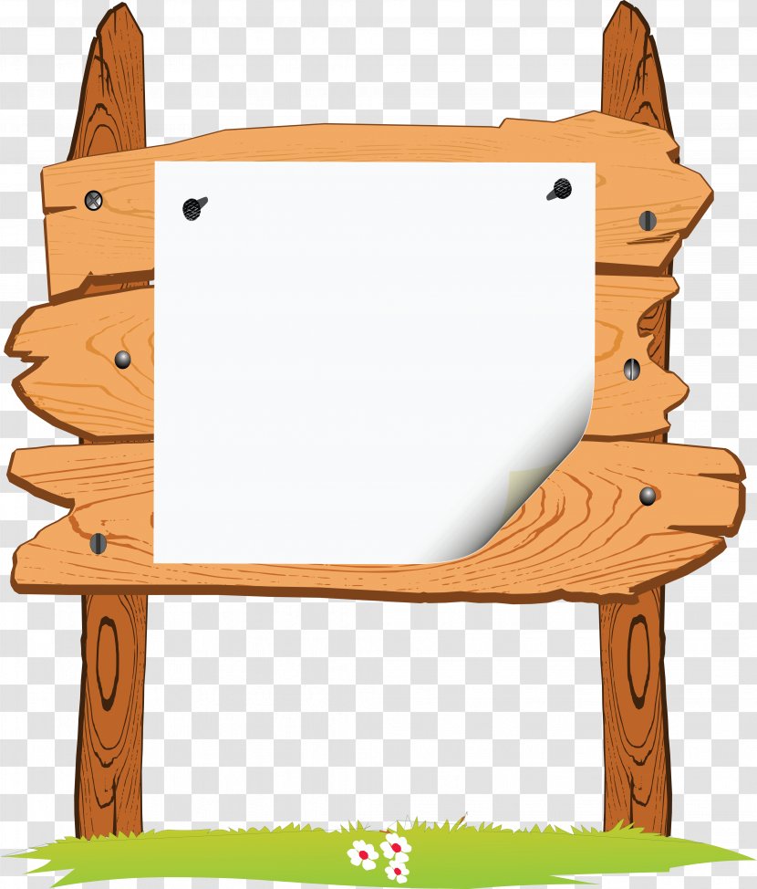 Wood Clip Art - Sign - Signs Transparent PNG