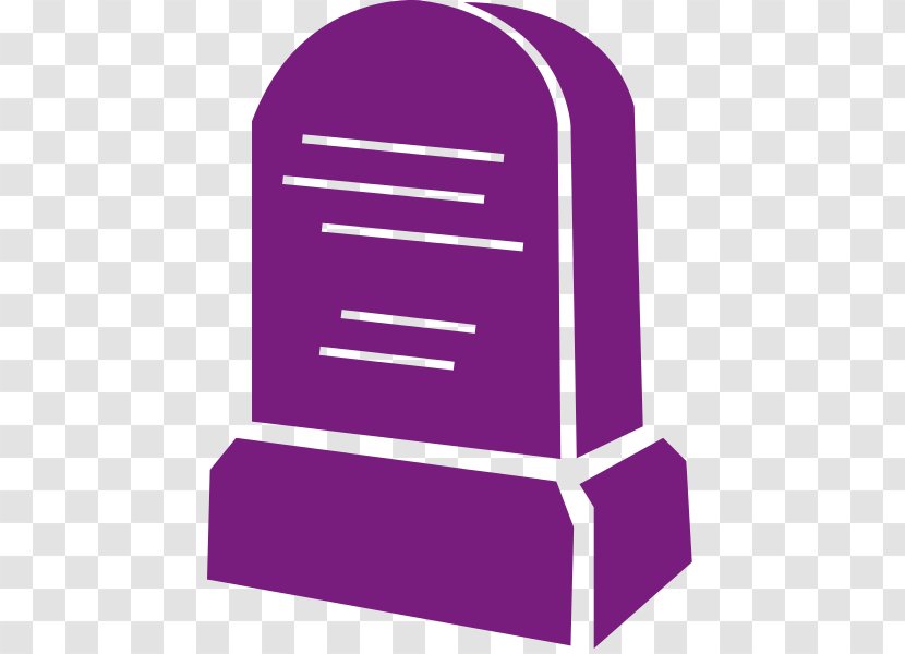 Headstone Clip Art Image - Purple K Icon Transparent PNG