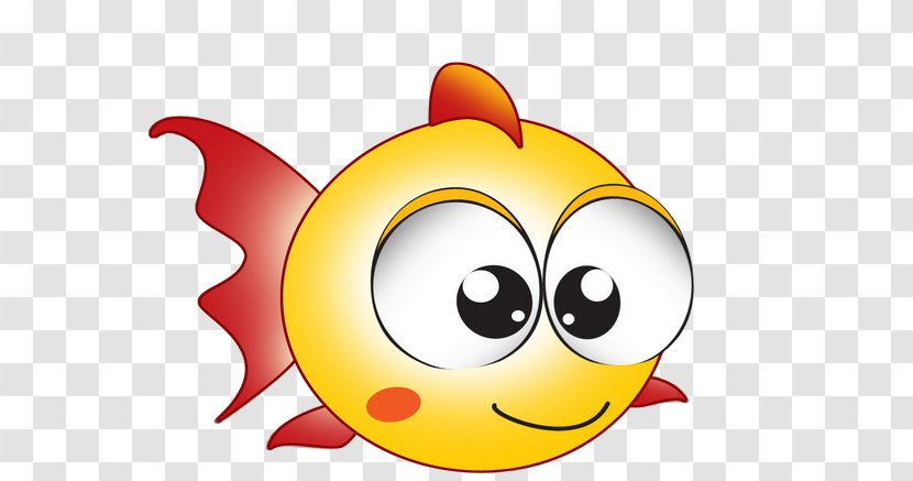 Emoticon Smiley Fish Clip Art - Emoji Transparent PNG