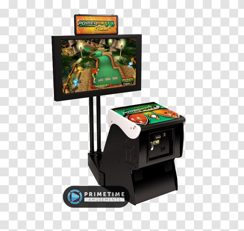 Silver Strike Bowling Golden Tee Fore! Arcade Game Golf Incredible Technologies - Putt Transparent PNG