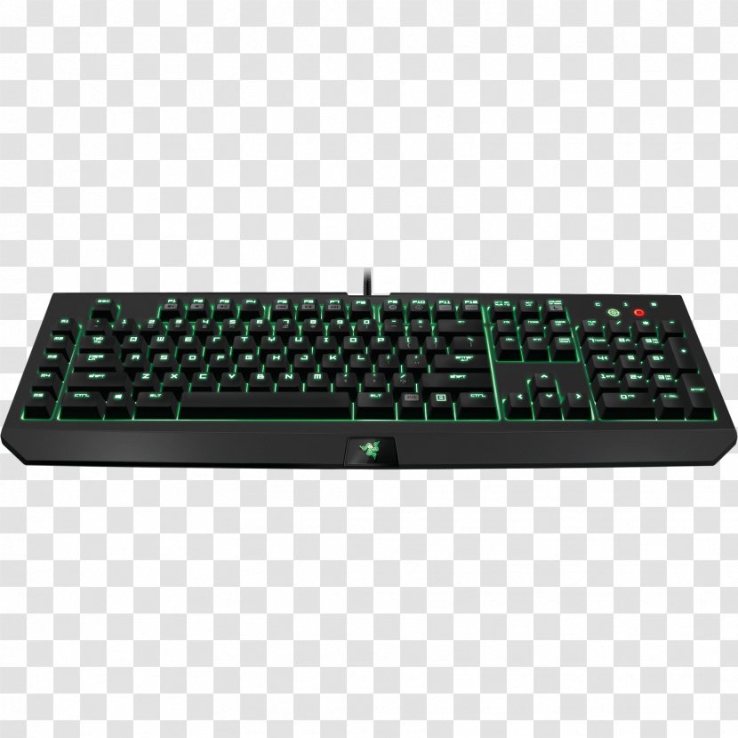 Computer Keyboard Gaming Keypad Razer Inc. Personal Transparent PNG