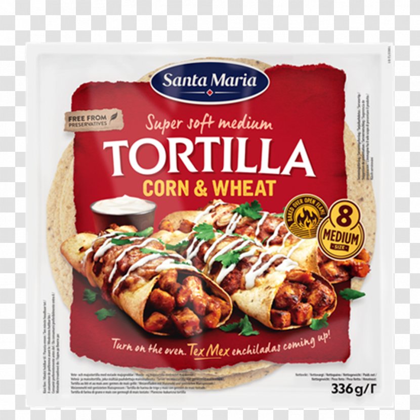 Wrap Mexican Cuisine Nachos Burrito Corn Tortilla - Dish - Tex Mex Transparent PNG