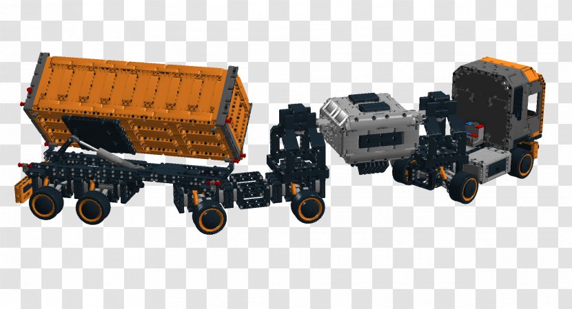 Car LEGO Modular Design Motor Vehicle Chassis - Truck - Garbage Transparent PNG