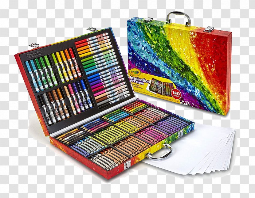 Crayola Inspiration Art Case Crayon Drawing - Color Wonder - Pencil Transparent PNG