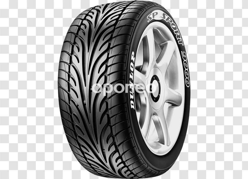 Car Dunlop Tyres SP Sport Maxx Tire - Bridgestone Transparent PNG