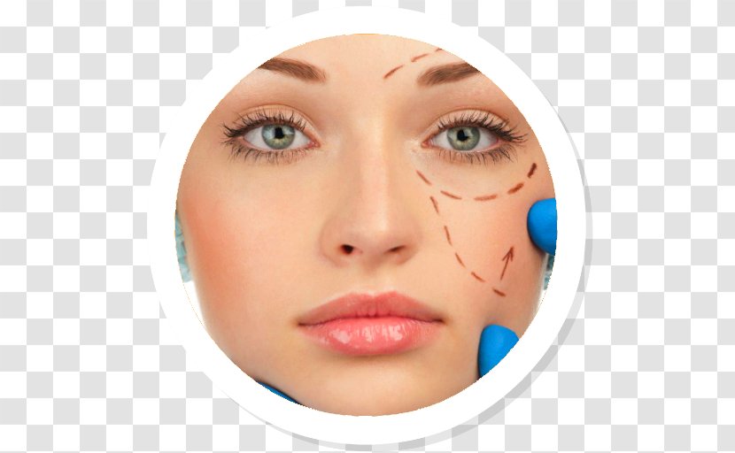 Plastic Surgery Chirurgia Estetica Face Cheek - Eye Transparent PNG