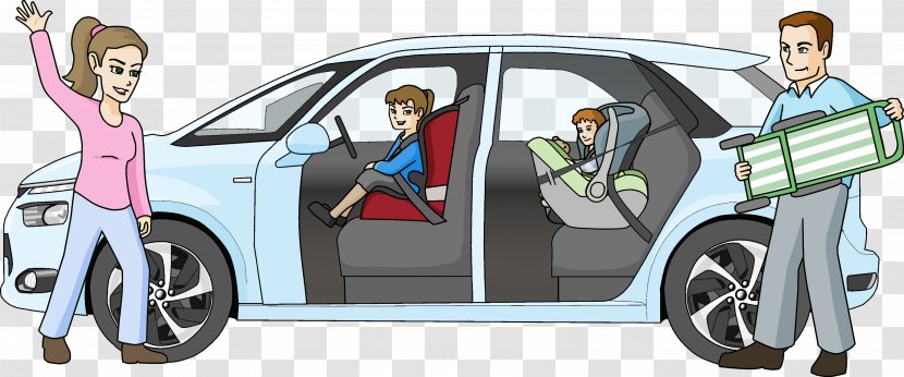 Baby & Toddler Car Seats Electric Vehicle Family - Automotive Exterior - Agent Transparent PNG