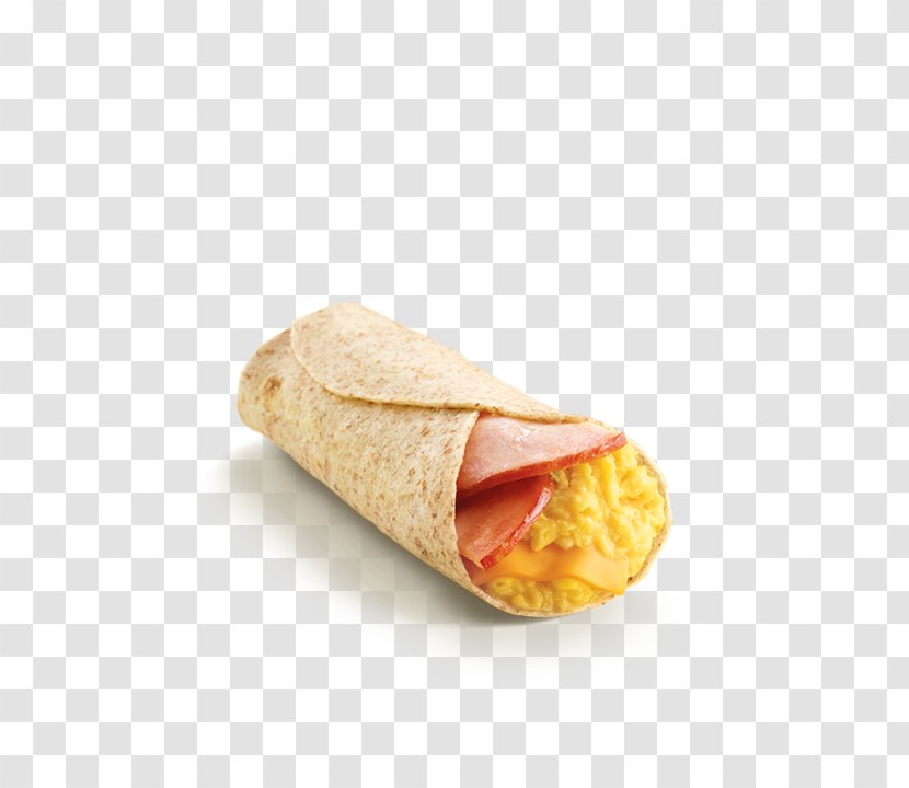 Wrap Breakfast Roll Junk Food Burrito - Mcdonald S - Corn Sausage Transparent PNG
