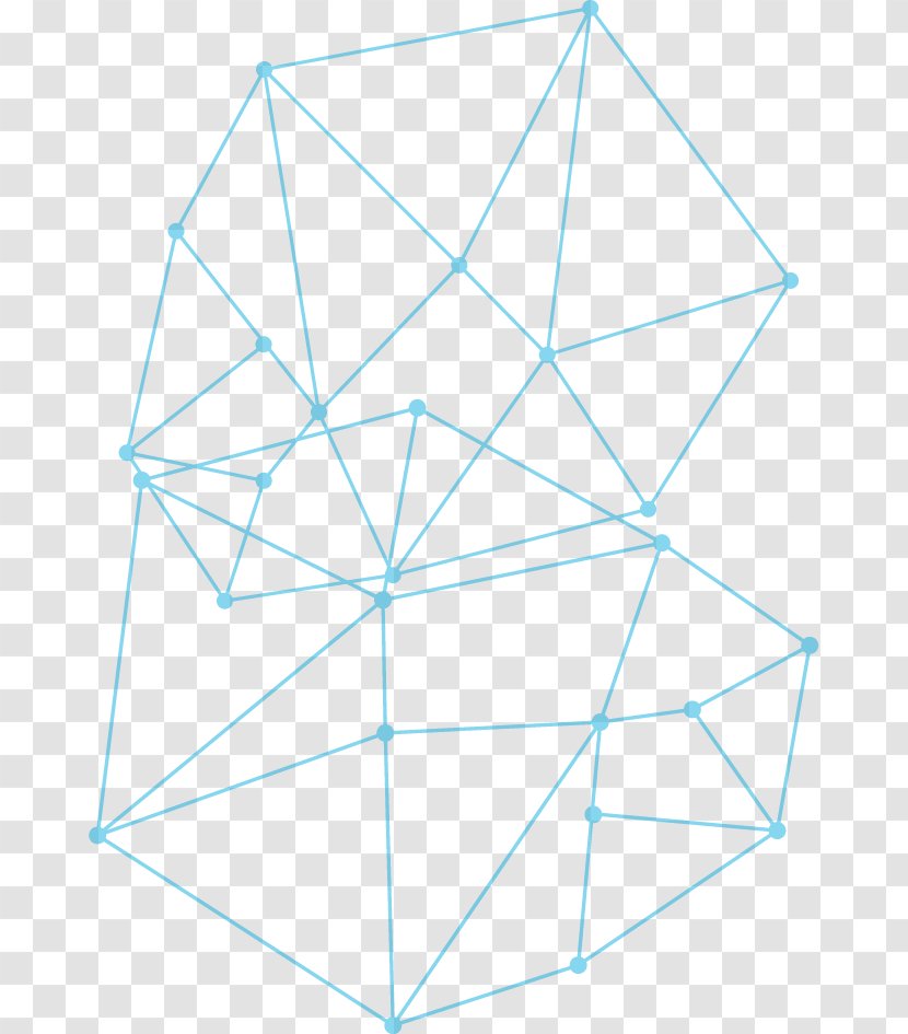 Triangle Point Symmetry Pattern Transparent PNG