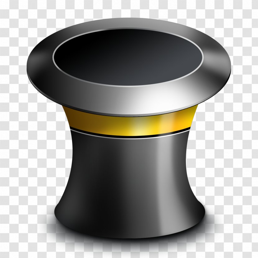 Black Magic Hat - Designer - Delicate Transparent PNG