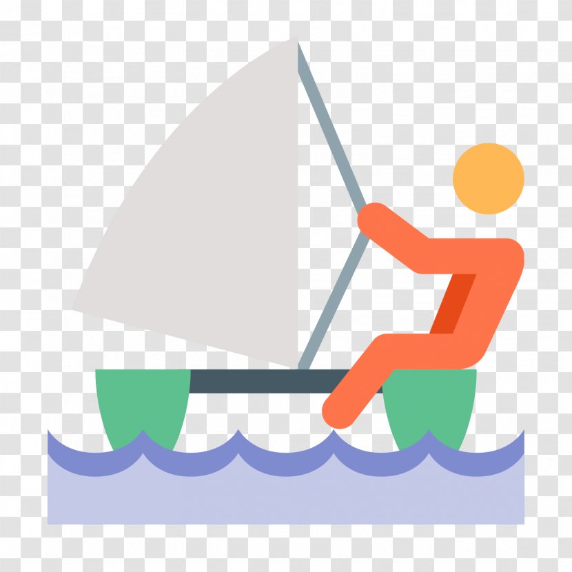 Catamaran Boat Sailing Clip Art - Boating - Vector Transparent PNG