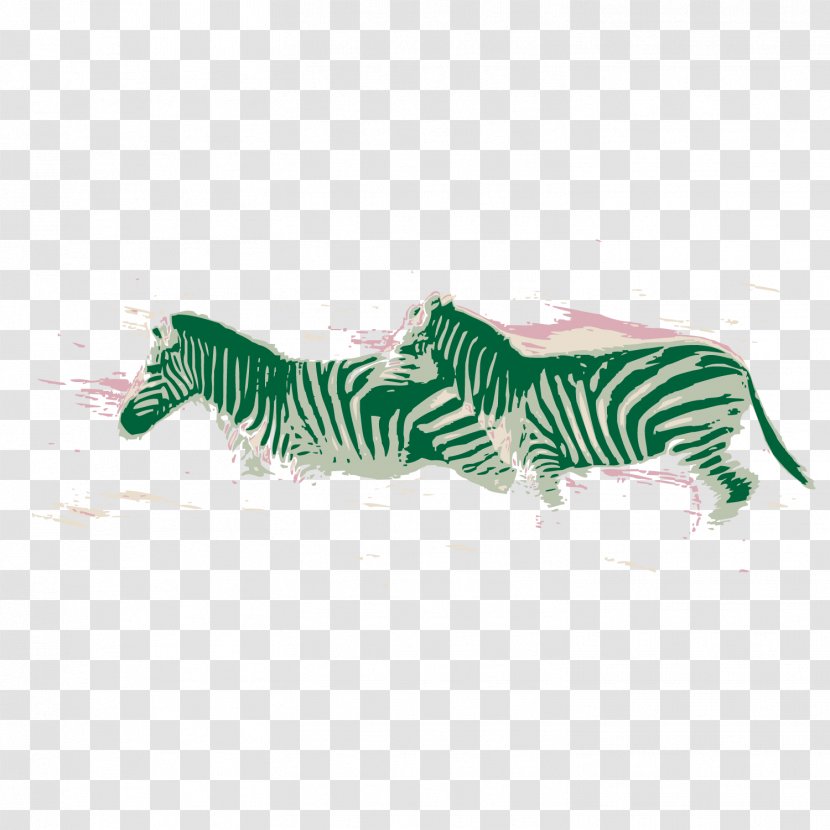 Zebra Illustration - Coreldraw - Robust Transparent PNG