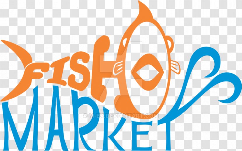 Logo Brand Fish Market Font Transparent PNG