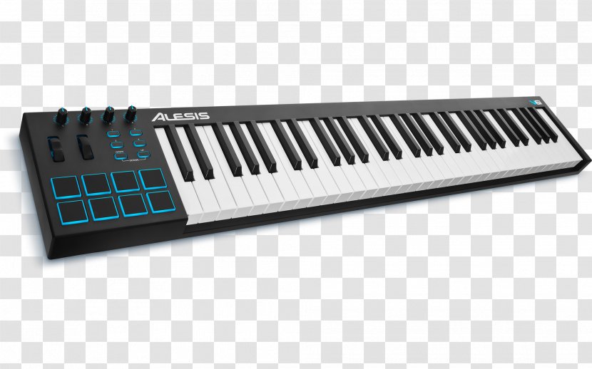 Alesis Q88 MIDI Controllers Keyboard - Heart - Musical Instruments Transparent PNG